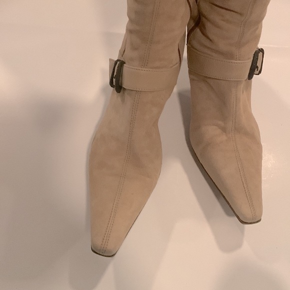 DONALD PLINER tall Vintage Suede boots Sz 8 - Picture 5 of 12